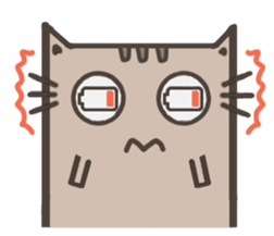 Lotte cat, the continuous long sticker #7883606