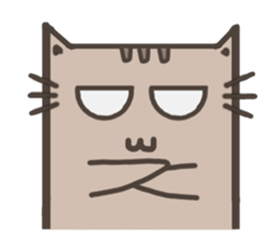 Lotte cat, the continuous long sticker #7883608