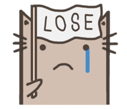 Lotte cat, the continuous long sticker #7883615