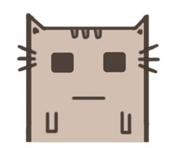 Lotte cat, the continuous long sticker #7883617