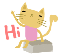 Sweet Cat and Happy Dog sticker #7883823