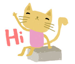 Sweet Cat and Happy Dog sticker #7883823