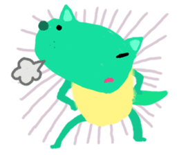 Sweet Cat and Happy Dog sticker #7883836