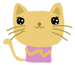 Sweet Cat and Happy Dog sticker #7883839