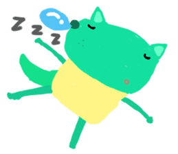 Sweet Cat and Happy Dog sticker #7883848