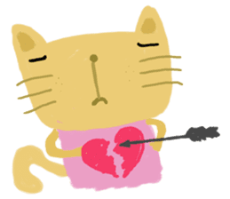 Sweet Cat and Happy Dog sticker #7883850