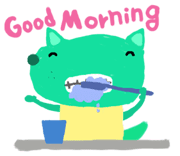 Sweet Cat and Happy Dog sticker #7883854