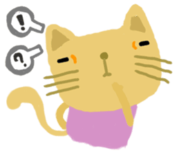 Sweet Cat and Happy Dog sticker #7883856