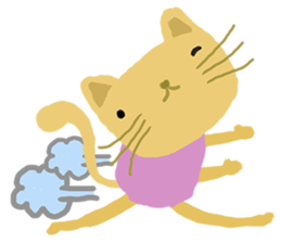 Sweet Cat and Happy Dog sticker #7883858