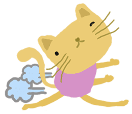 Sweet Cat and Happy Dog sticker #7883858