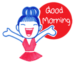 Ballpoint pen drawing 2 sticker #7884140