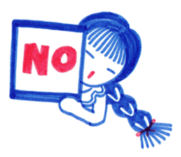 Ballpoint pen drawing 2 sticker #7884153