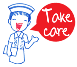 Ballpoint pen drawing 2 sticker #7884179