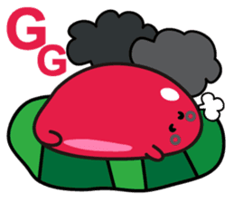 Ang Ku Kueh sticker #7885181