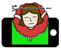 Friend hamichan of Mrs Nagai. sticker #7885254