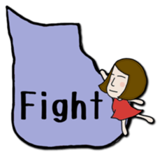 Friend hamichan of Mrs Nagai. sticker #7885267