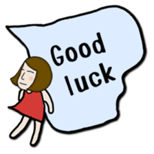 Friend hamichan of Mrs Nagai. sticker #7885269