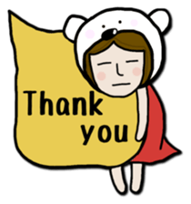 Friend hamichan of Mrs Nagai. sticker #7885273