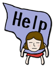 Friend hamichan of Mrs Nagai. sticker #7885282