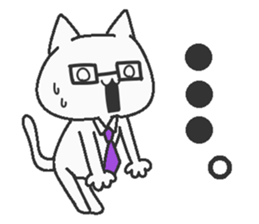 Teacher cat sticker #7885461