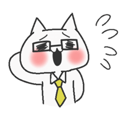 Teacher cat sticker #7885462