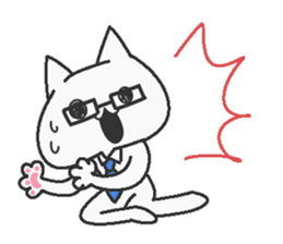 Teacher cat sticker #7885468