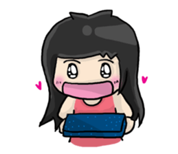 Cute Hui's life: Couple in love sticker #7885613