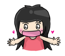 Cute Hui's life: Couple in love sticker #7885615