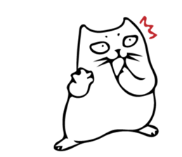 The cat which cries sticker #7885724