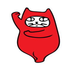 The cat which cries sticker #7885727