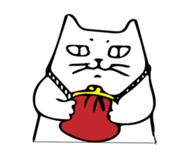 The cat which cries sticker #7885734