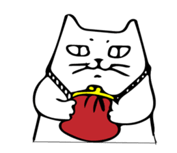 The cat which cries sticker #7885734