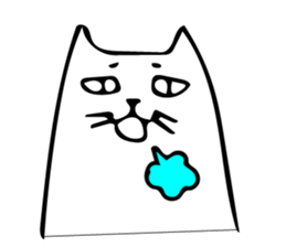 The cat which cries sticker #7885735