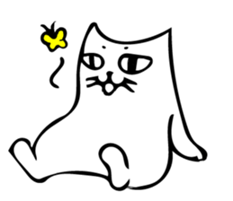 The cat which cries sticker #7885746