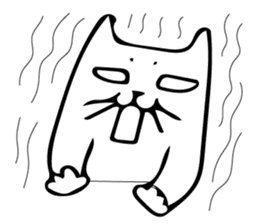 The cat which cries sticker #7885748