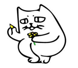 The cat which cries sticker #7885753