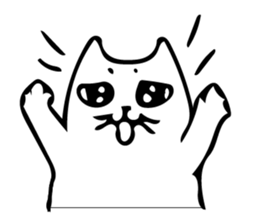 The cat which cries sticker #7885754