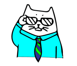 The cat which cries sticker #7885756