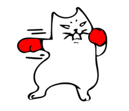 The cat which cries sticker #7885761