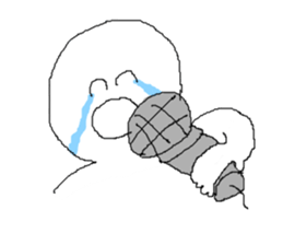 Person of the smile sticker #7885834