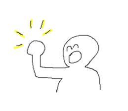 Person of the smile sticker #7885837