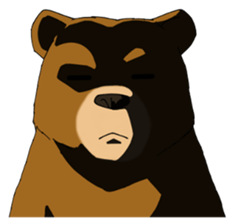 Bear actor sticker #7886008