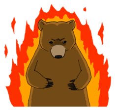 Bear actor sticker #7886012