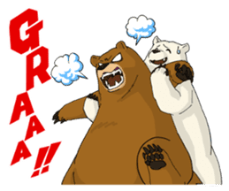 Bear actor sticker #7886014