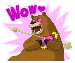 Bear actor sticker #7886017