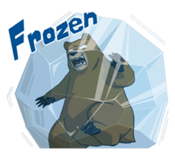 Bear actor sticker #7886018