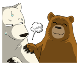 Bear actor sticker #7886020