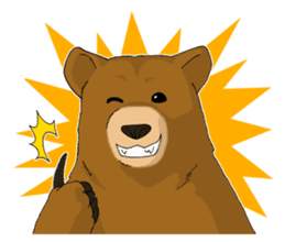 Bear actor sticker #7886021