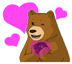 Bear actor sticker #7886022