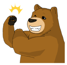 Bear actor sticker #7886026